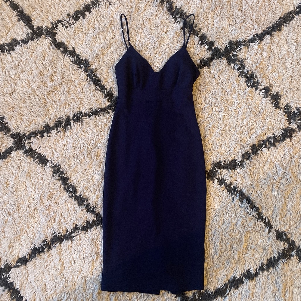 Lulus xs navy dress
